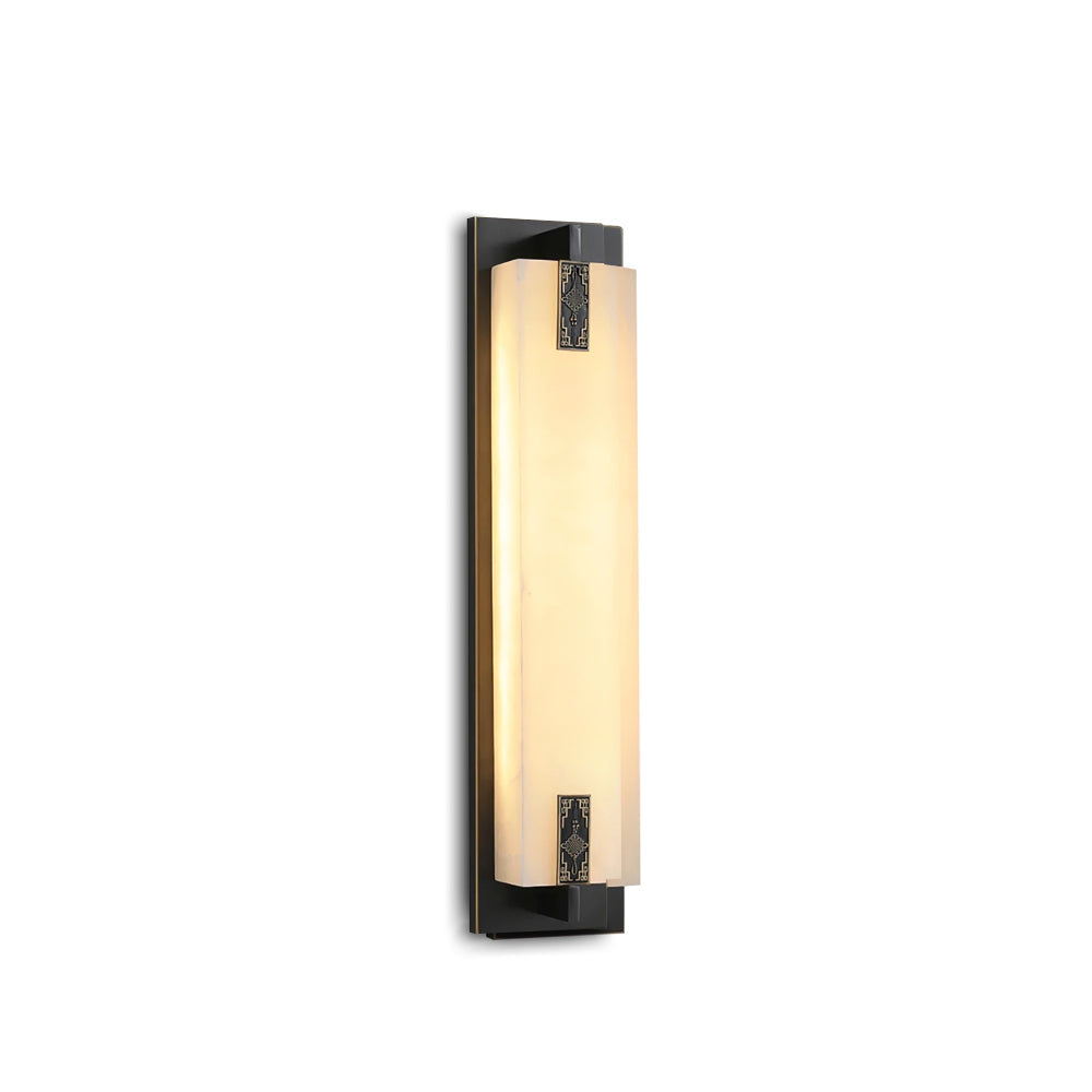 Luste alabaster-væglampe i 4 designs