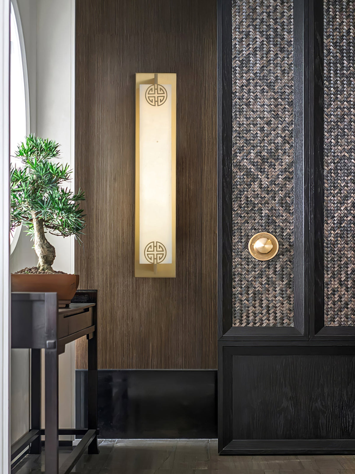 Luste alabaster-væglampe i 4 designs