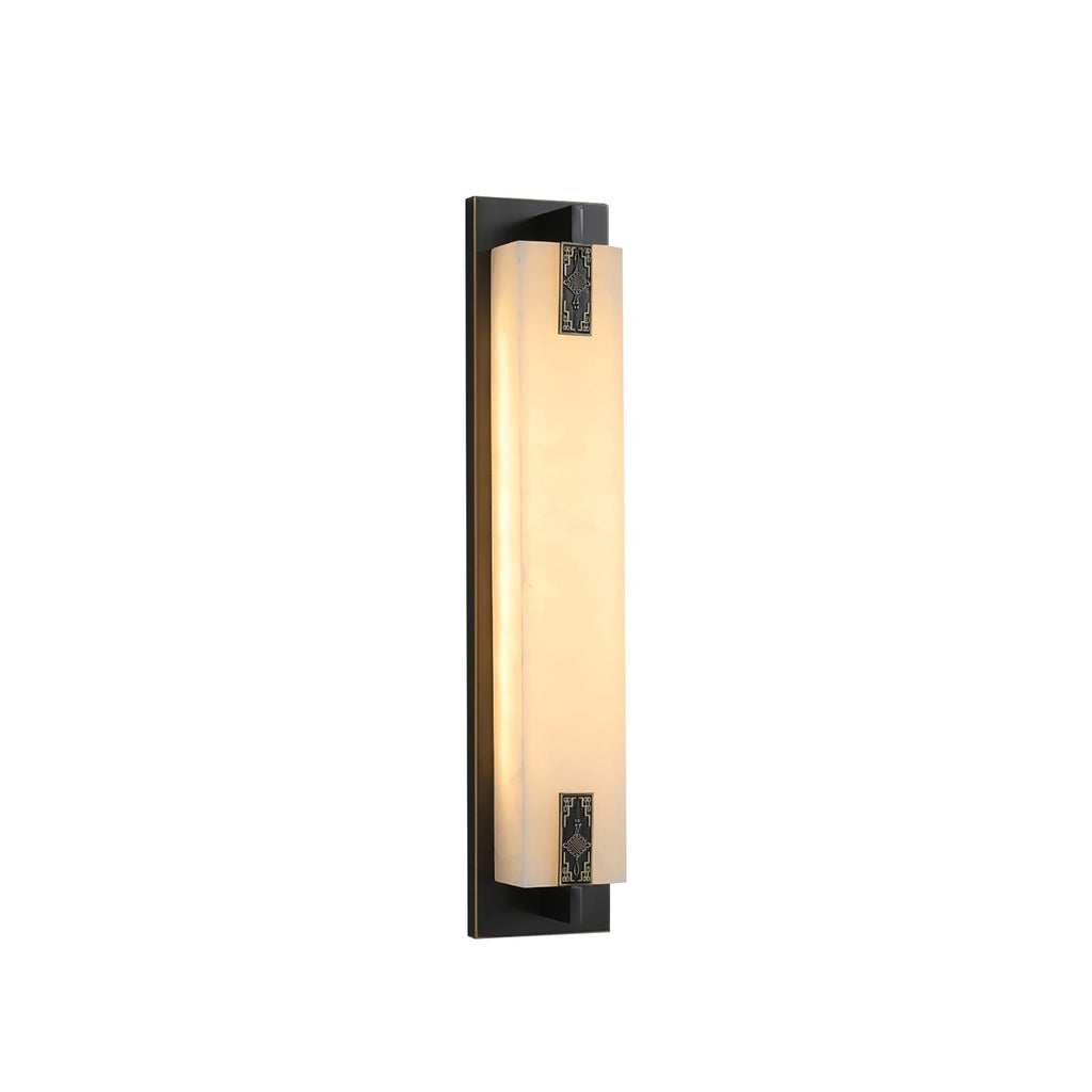 Luste alabaster-væglampe i 4 designs