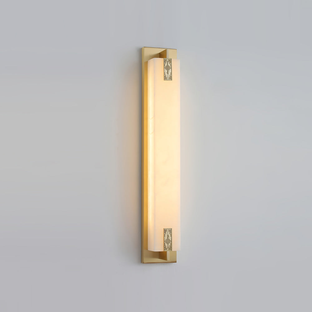 Luste alabaster-væglampe i 4 designs