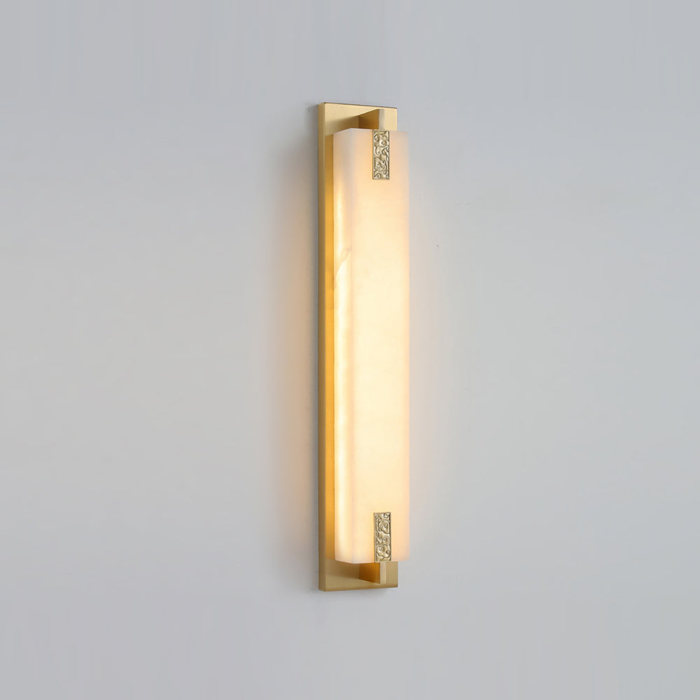 Luste alabaster-væglampe i 4 designs