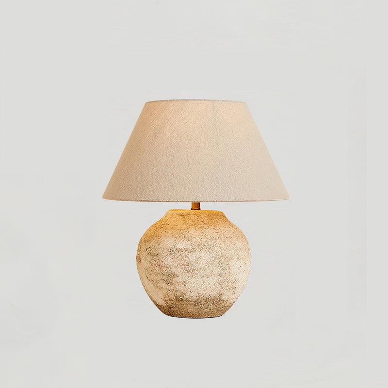 Stolní svítidlo z keramiky Desert Sand — kabel 59", patice E26
