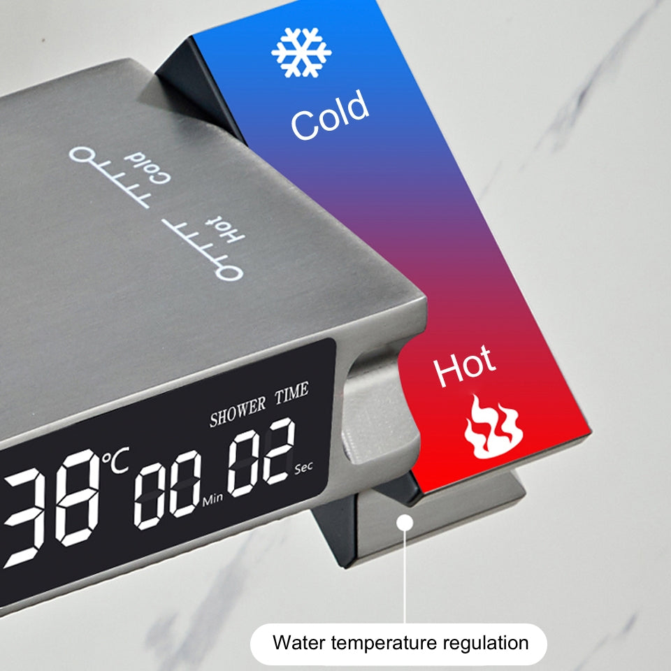 Sistema Doccia Digitale con Display Intelligente per Bagno