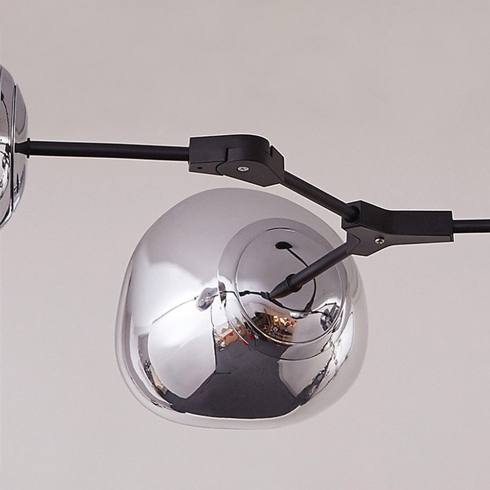 Nowoczesna wisząca lampa Arisha Globe Lava 3