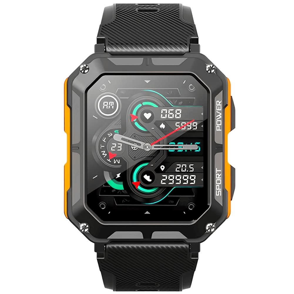 Ceas inteligent robust IronPulse, seria ArmorForge