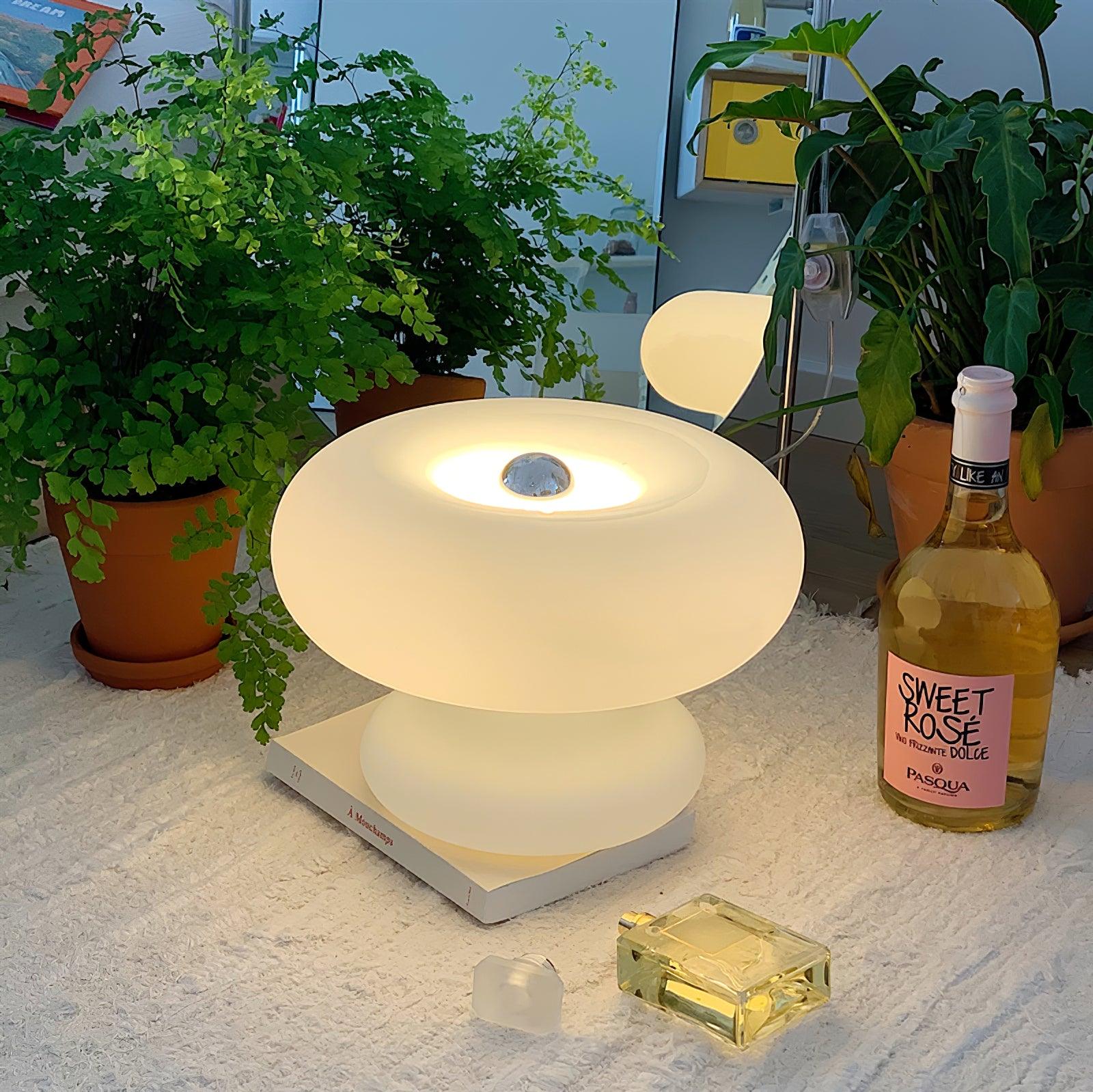 LampeDonut - Lampe de Table Douce et Lumineuse, Parfaite pour Toute Pièce