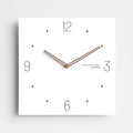 Reloj de Pared Cuadrángulo Blanco Serie