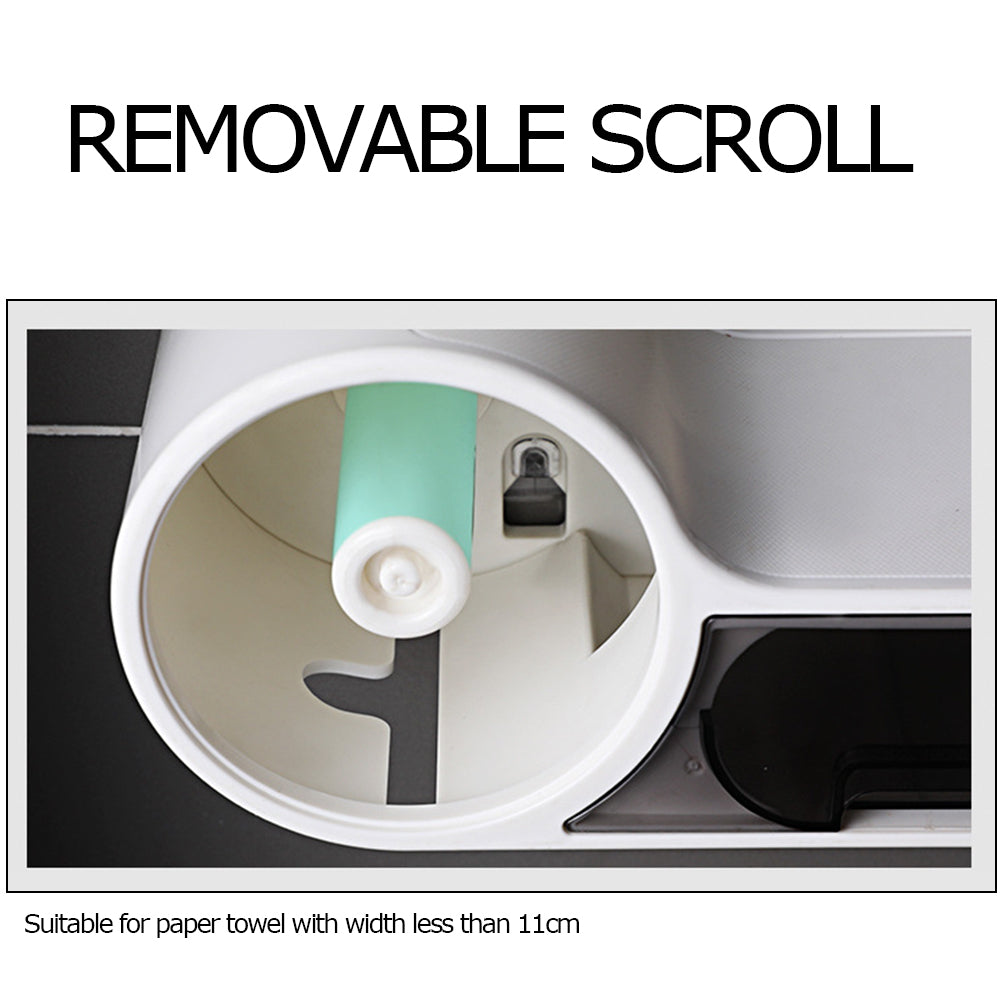 Waterproof Self Adhesive Toilet Paper Holder For Bathroom