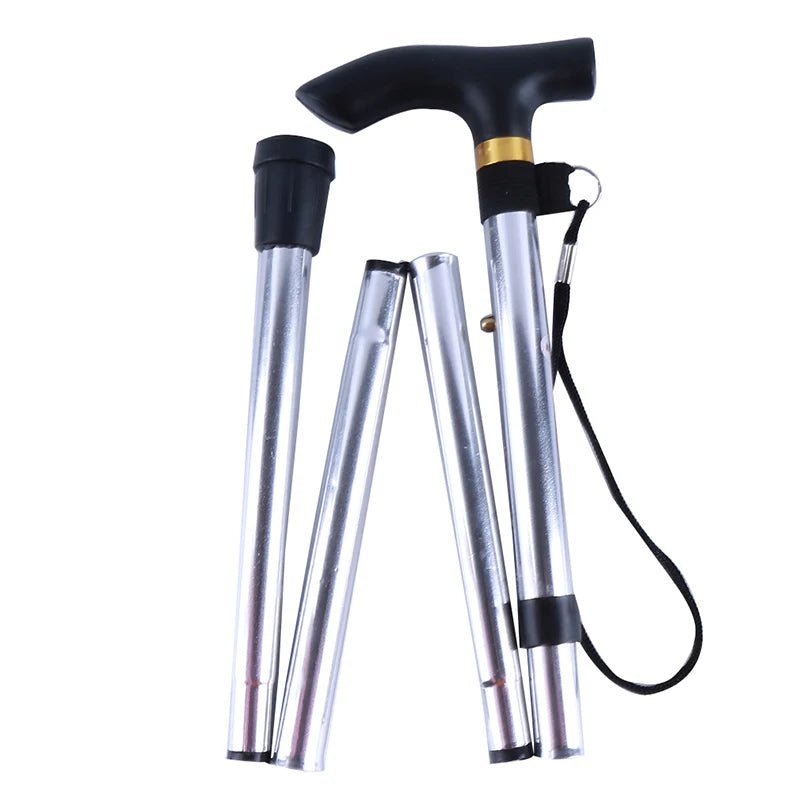 Baston de mers ușor din aluminiu EaseWalker pentru seniori, cu mâner ergonomic pentru reducerea presiunii asupra articulațiilor
