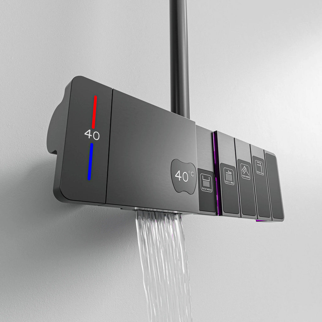 Douche numérique Vrimlo Ébène