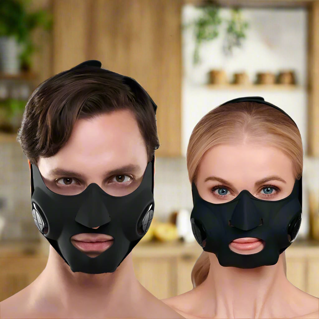 Masque de tonification et de lifting facial EMS