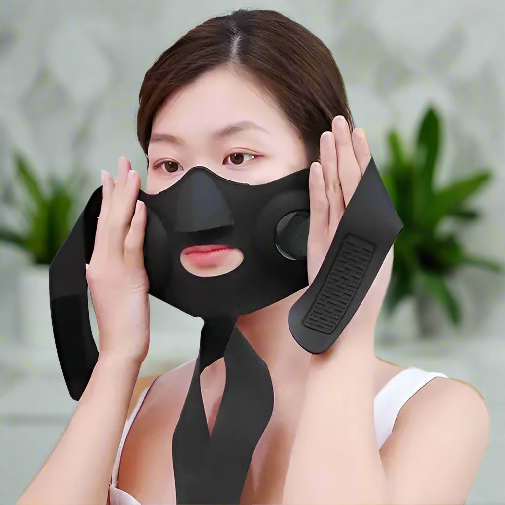 Masque de tonification et de lifting facial EMS