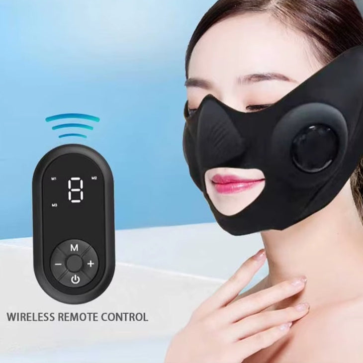 Masque de tonification et de lifting facial EMS