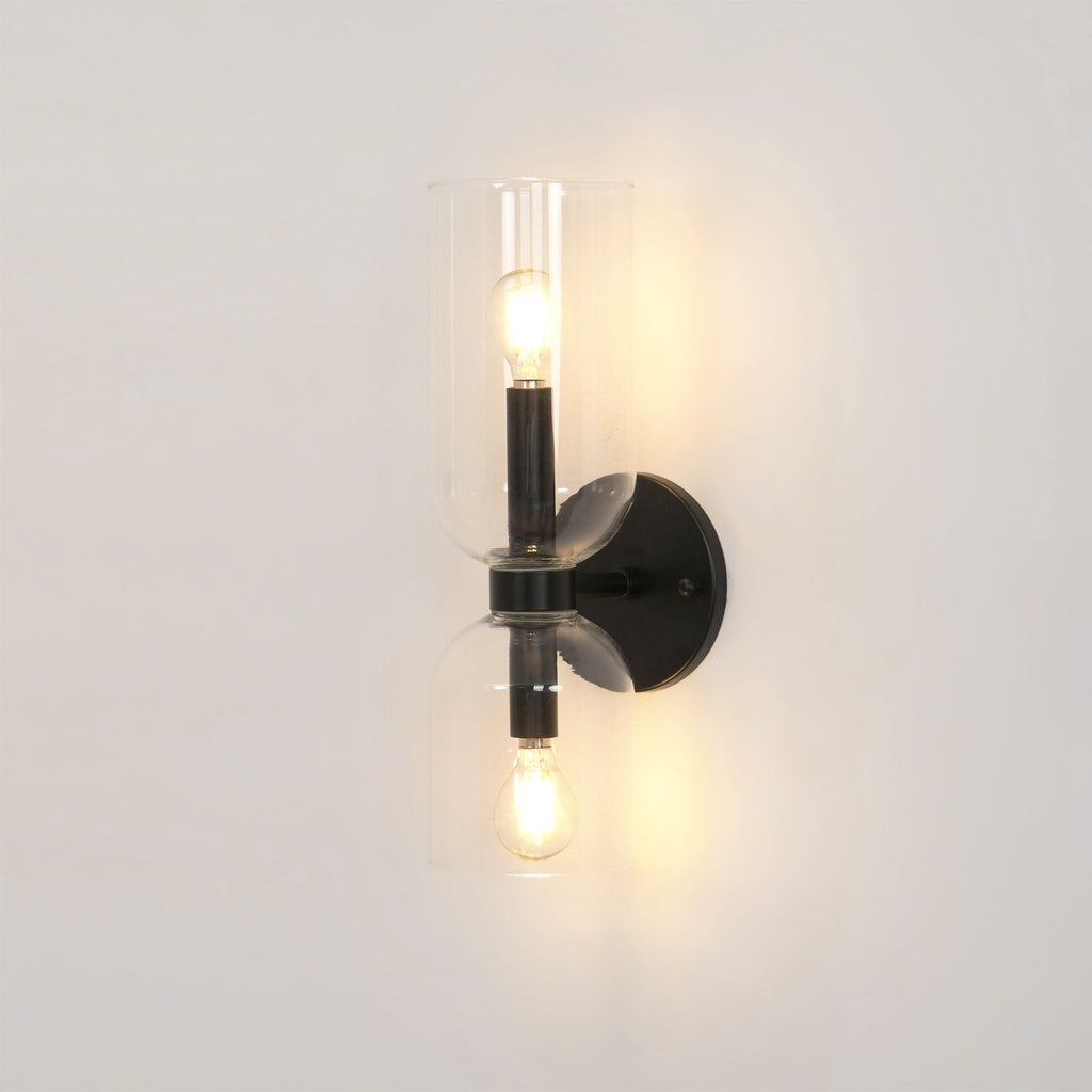 Edie moderne vegglampe – skulpturelt søyledesign, varm belysning