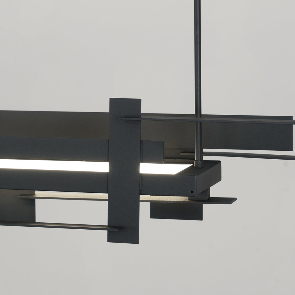 Lampada a sospensione contemporanea astratta Eithne Planar