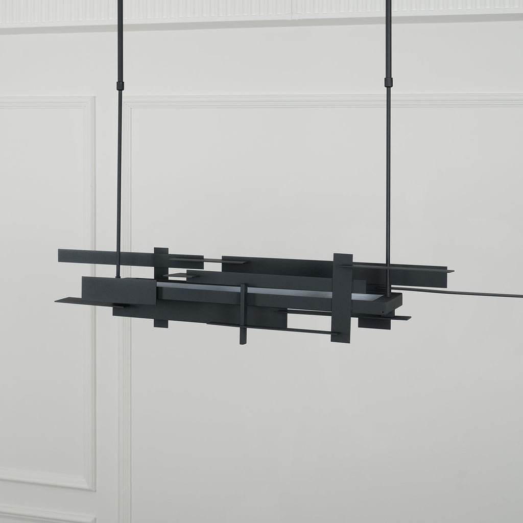 Lampada a sospensione contemporanea astratta Eithne Planar