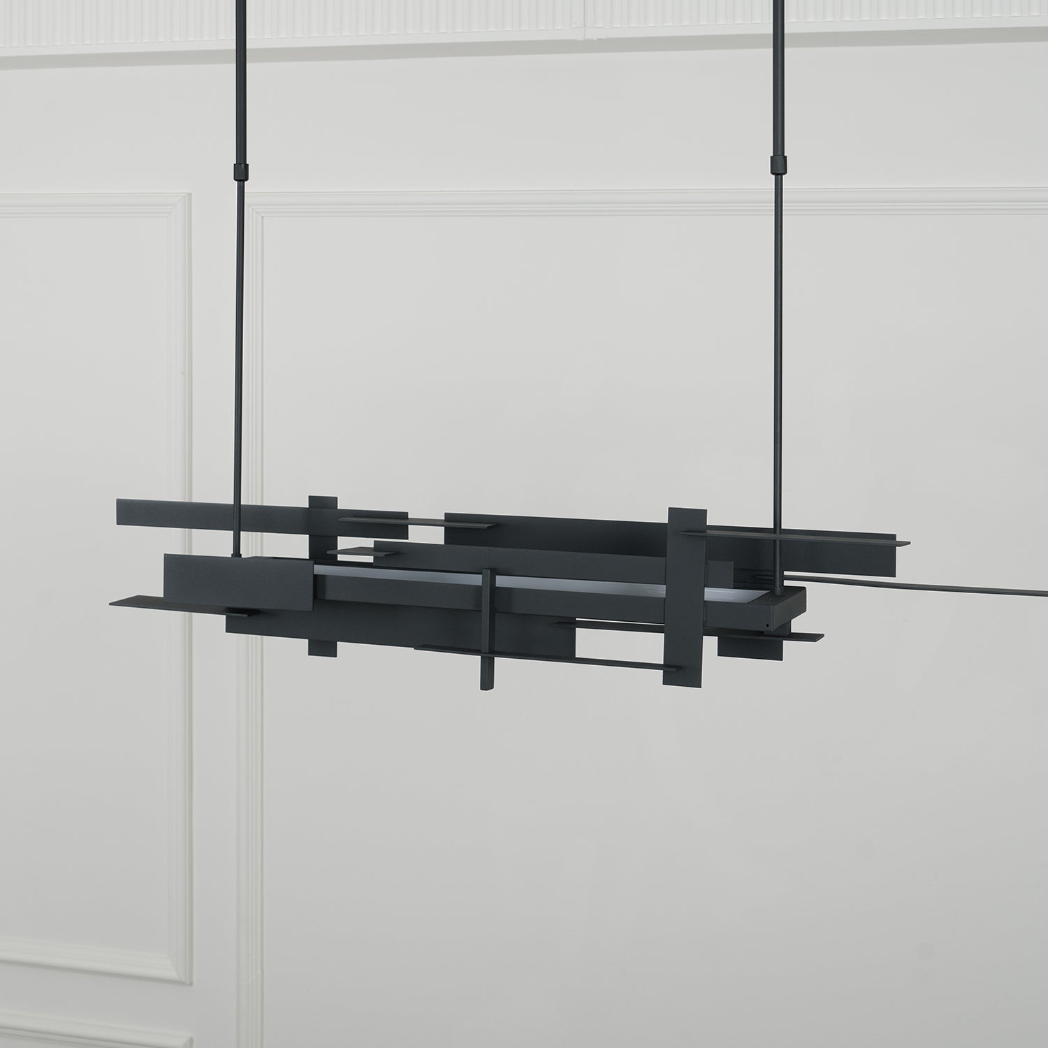Lampada a sospensione contemporanea astratta Eithne Planar