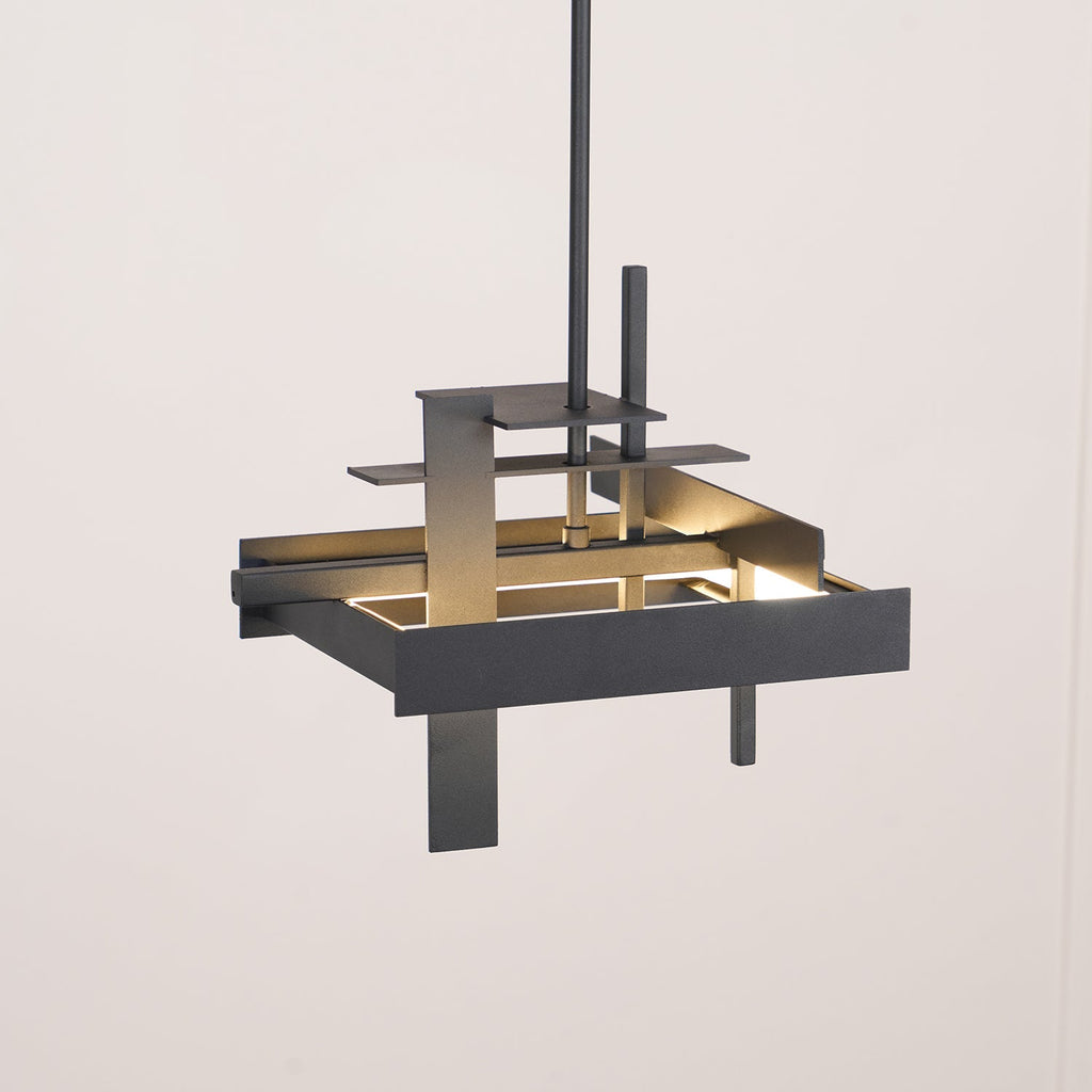 Lampada a sospensione contemporanea astratta Eithne Planar