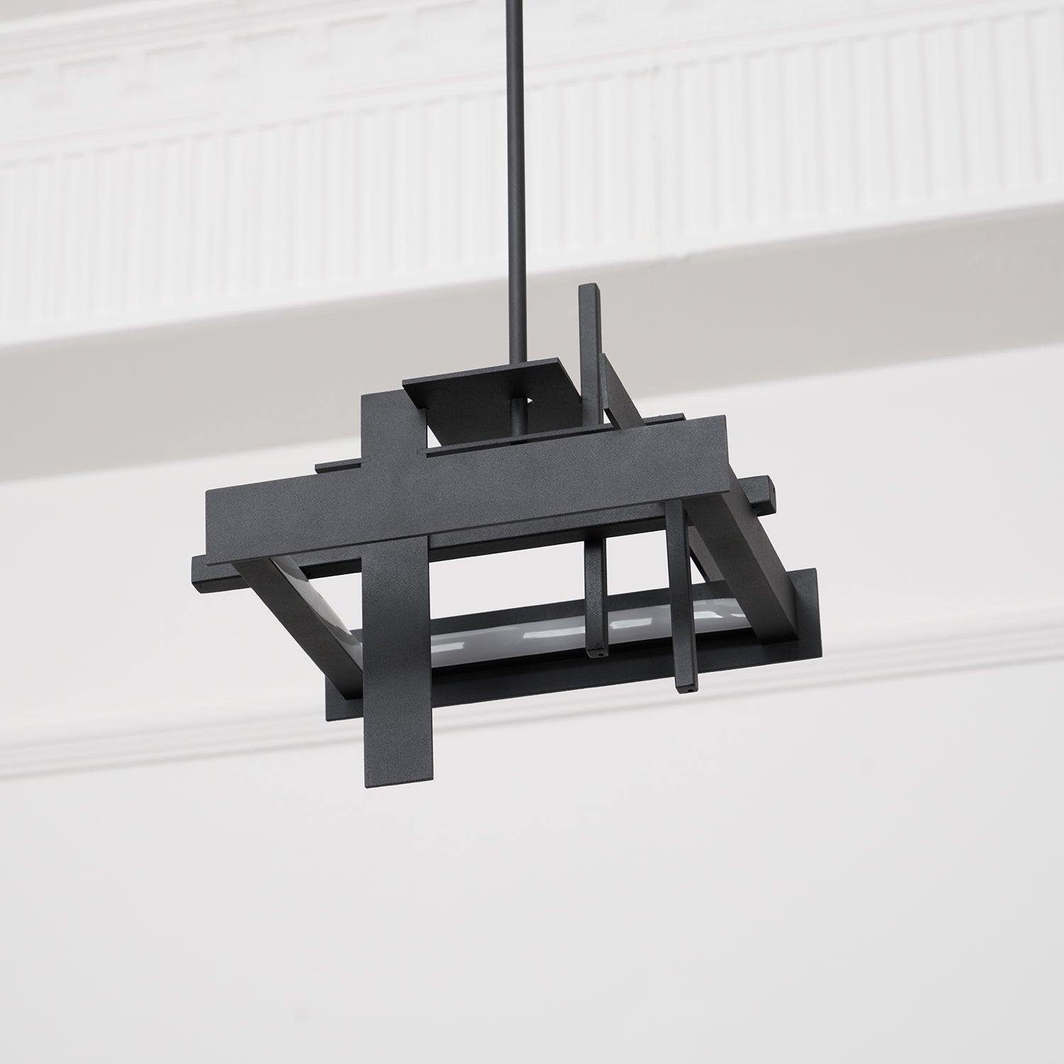 Lampada a sospensione contemporanea astratta Eithne Planar
