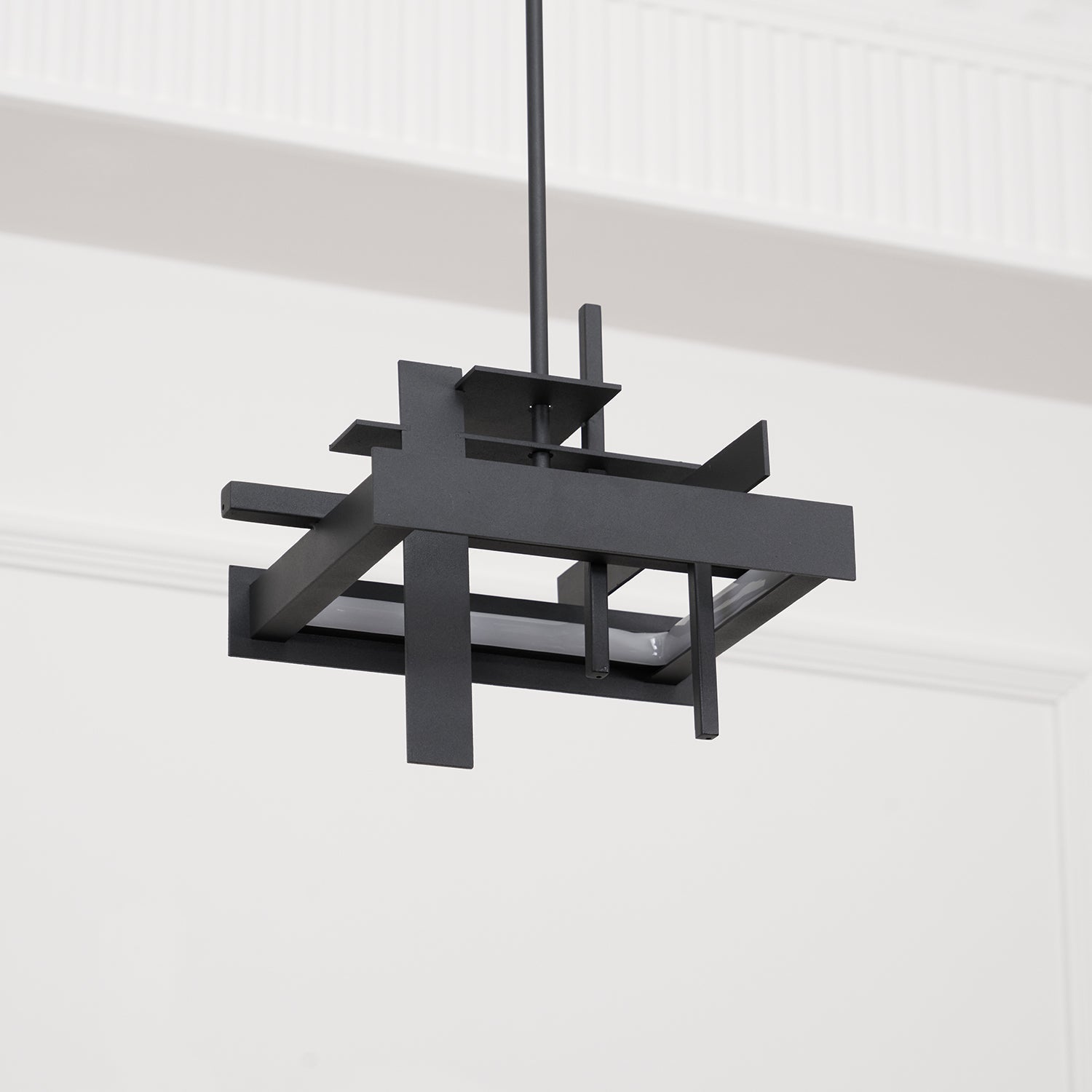 Lampada a sospensione contemporanea astratta Eithne Planar