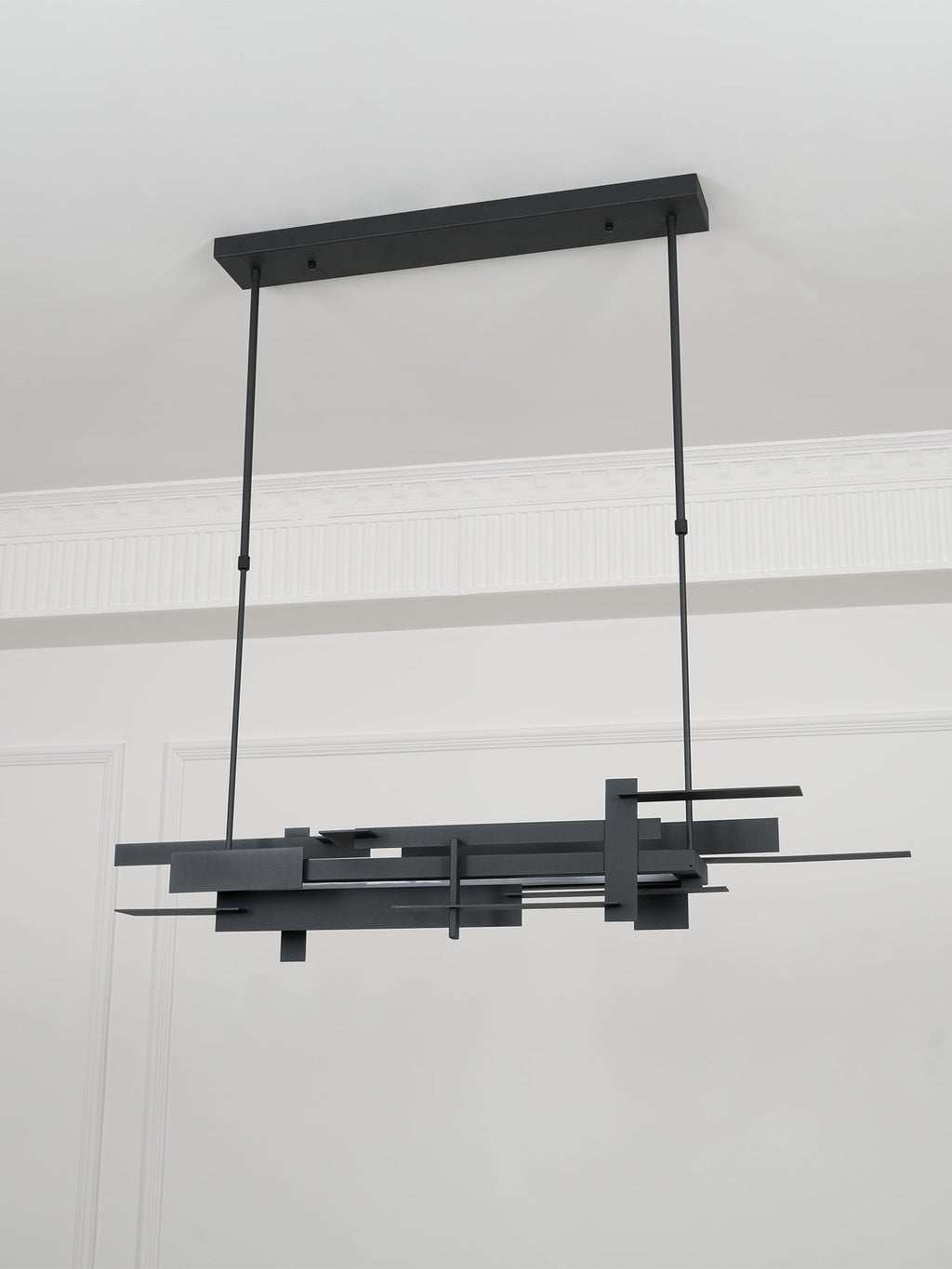 Lampada a sospensione contemporanea astratta Eithne Planar