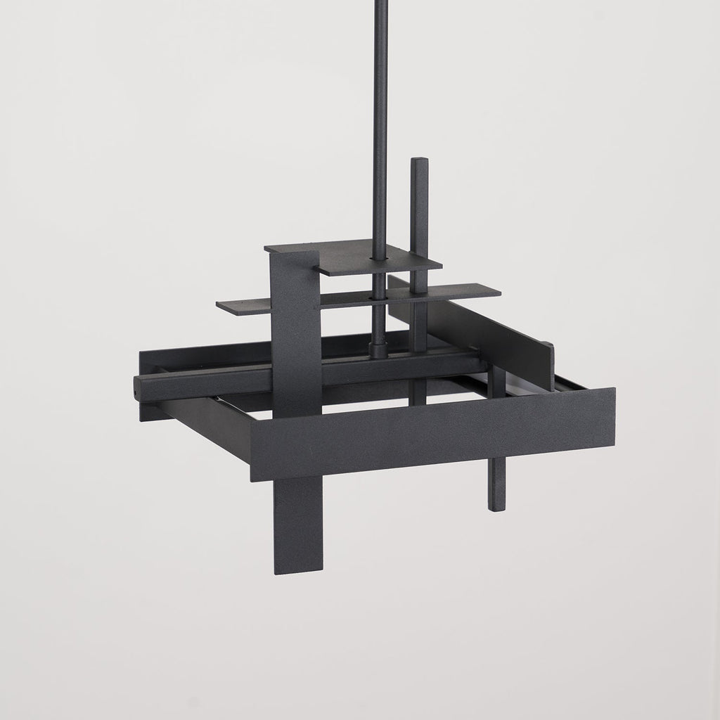 Lampada a sospensione contemporanea astratta Eithne Planar