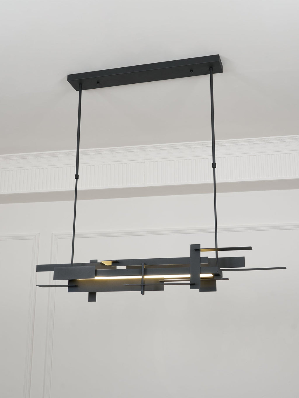 Lampada a sospensione contemporanea astratta Eithne Planar