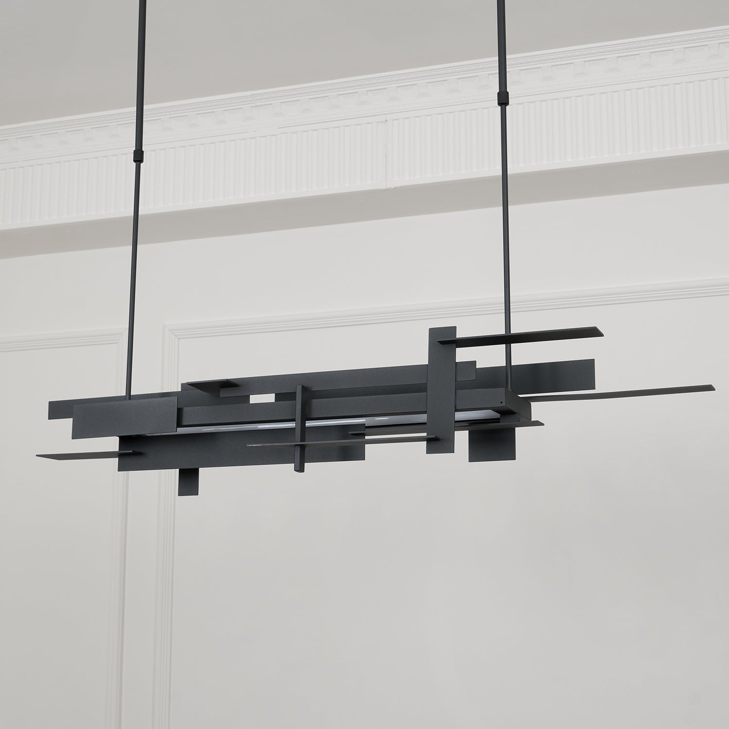 Lampada a sospensione contemporanea astratta Eithne Planar