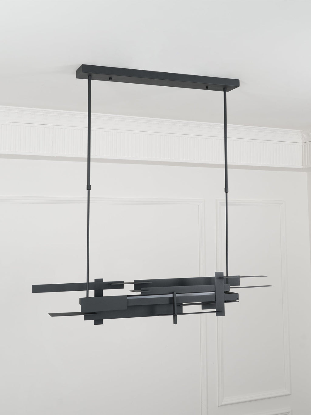 Lampada a sospensione contemporanea astratta Eithne Planar
