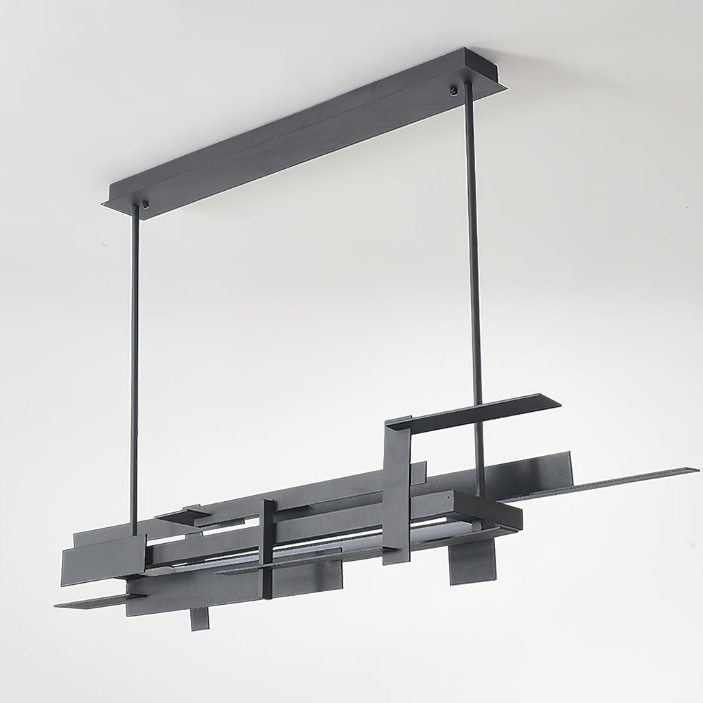 Lampada a sospensione contemporanea astratta Eithne Planar
