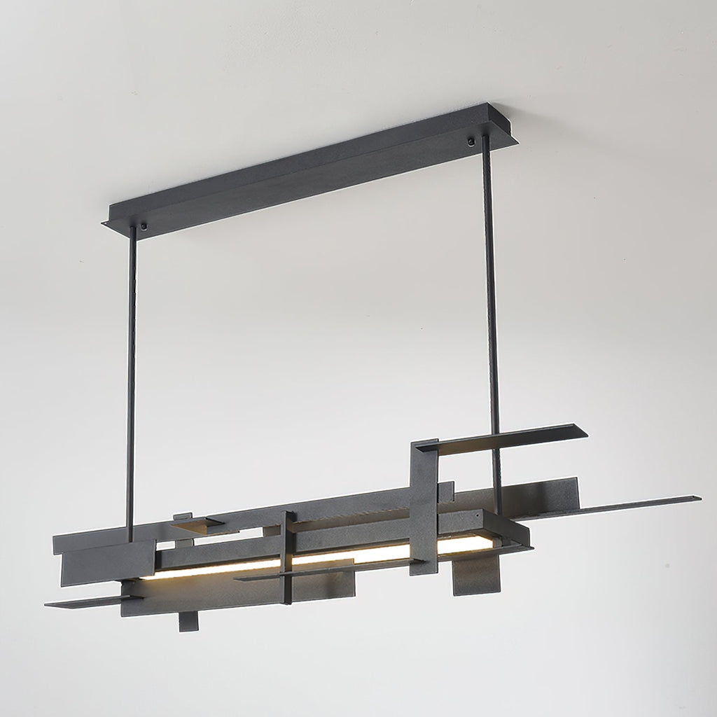 Lampada a sospensione contemporanea astratta Eithne Planar