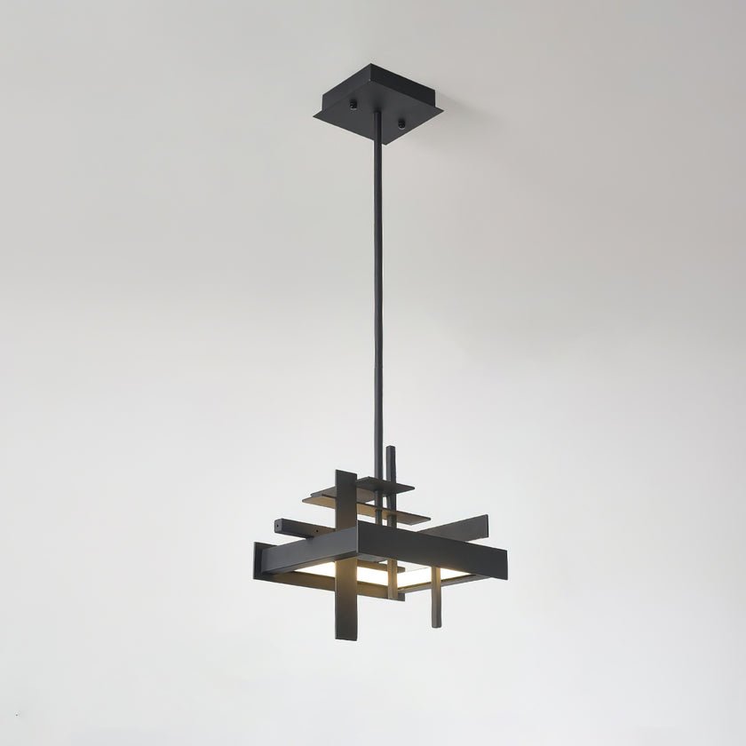 Lampada a sospensione contemporanea astratta Eithne Planar