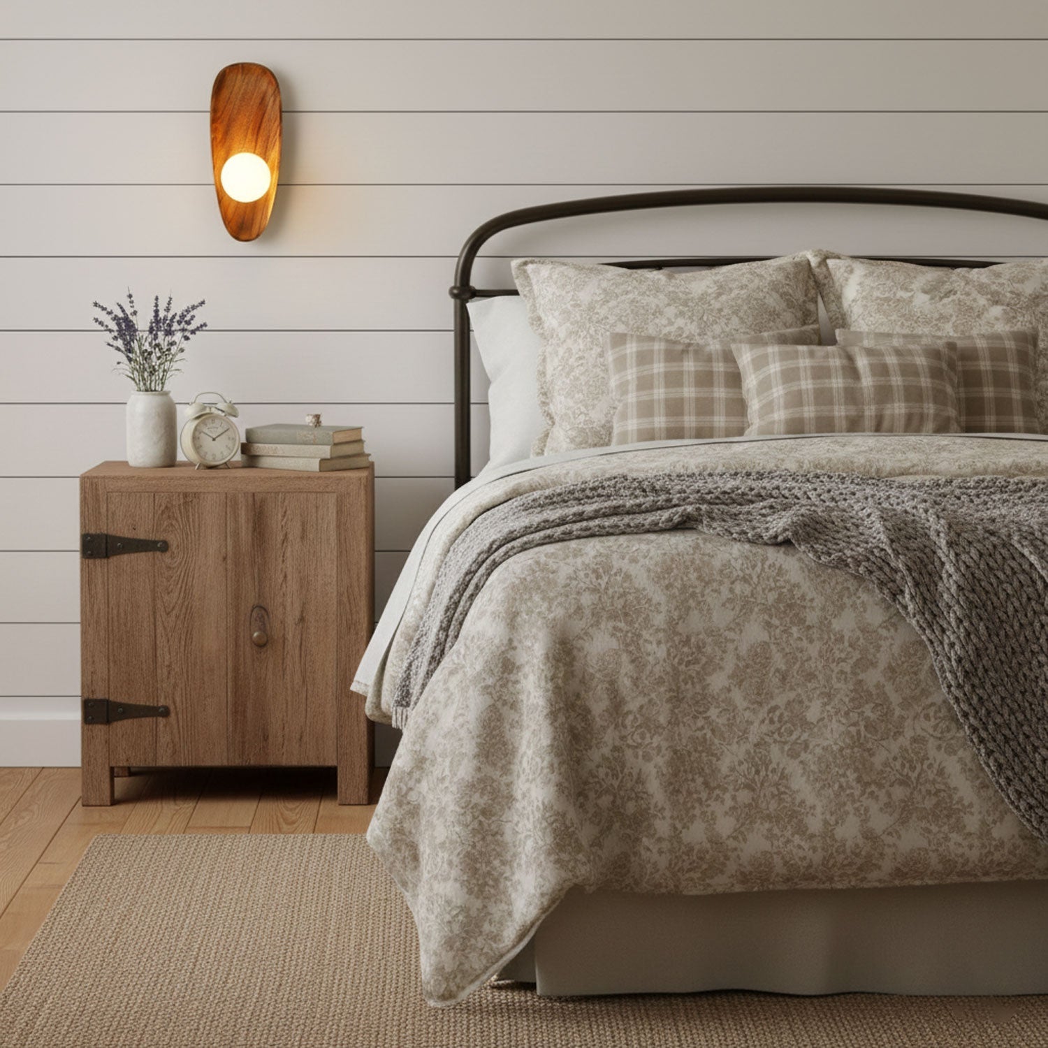Nástěnné svítidlo Eivor — minimalistická silueta, měkké ambientní osvětlení