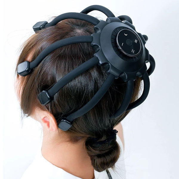 Massaggiatore per Testa CalmWave Migliore Macchina per Massaggio alla Testa con Terapia a Vibrazione