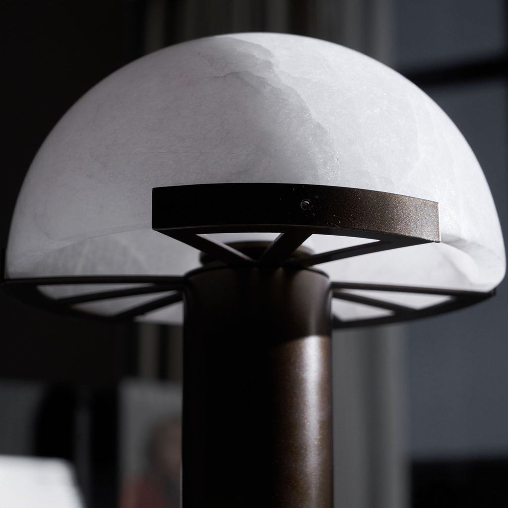 Elegance Minimalist Alabaster Table Lamp