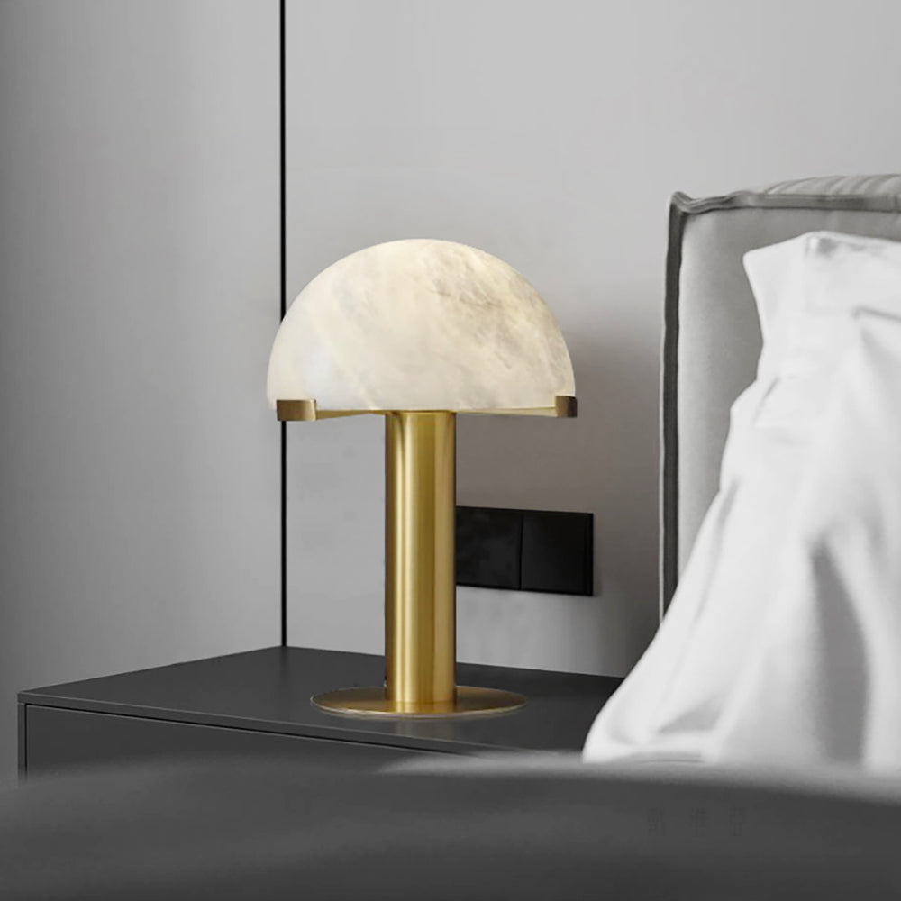 Elegance Minimalist Alabaster Table Lamp
