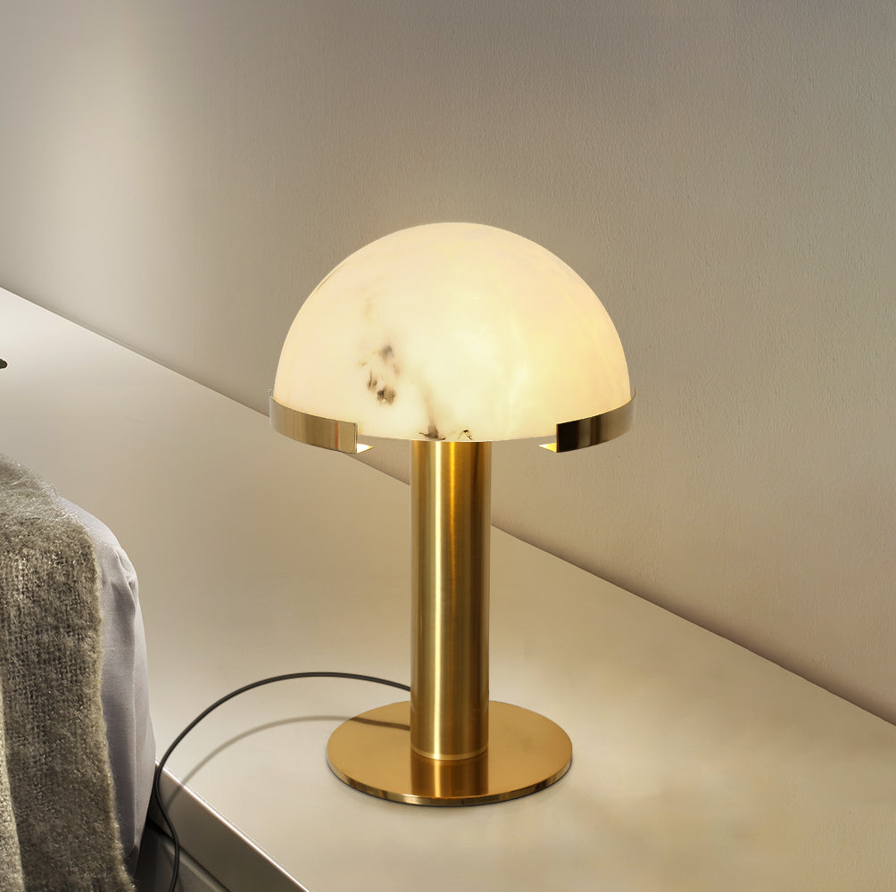 Elegance Minimalist Alabaster Table Lamp