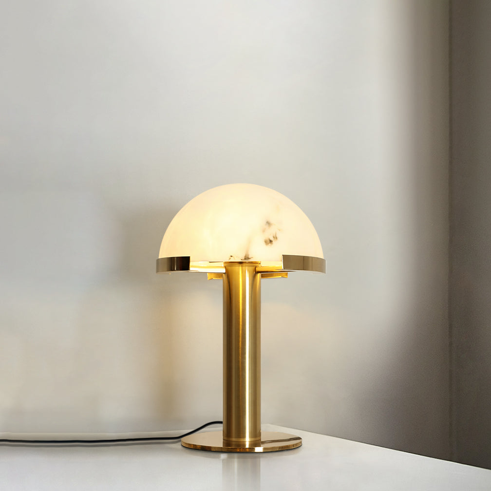 Elegance Minimalist Alabaster Table Lamp