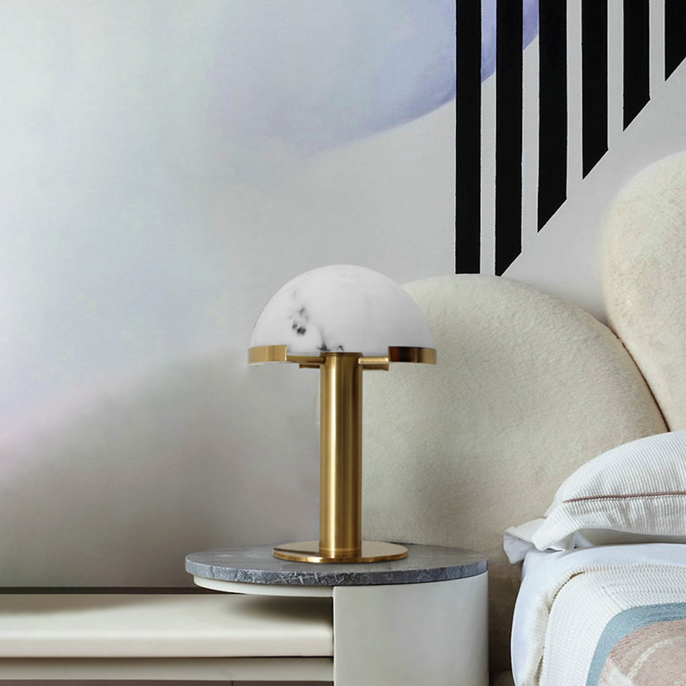 Elegance Minimalist Alabaster Table Lamp