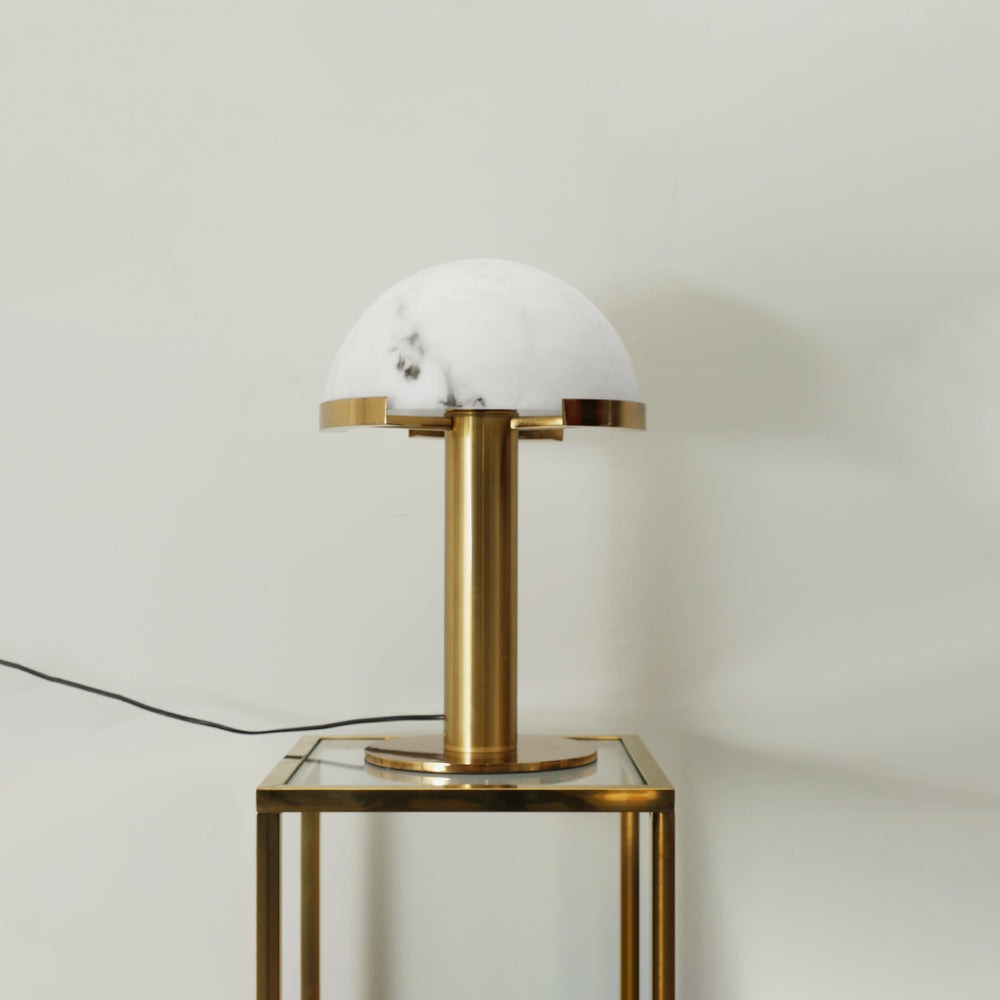 Elegance Minimalist Alabaster Table Lamp