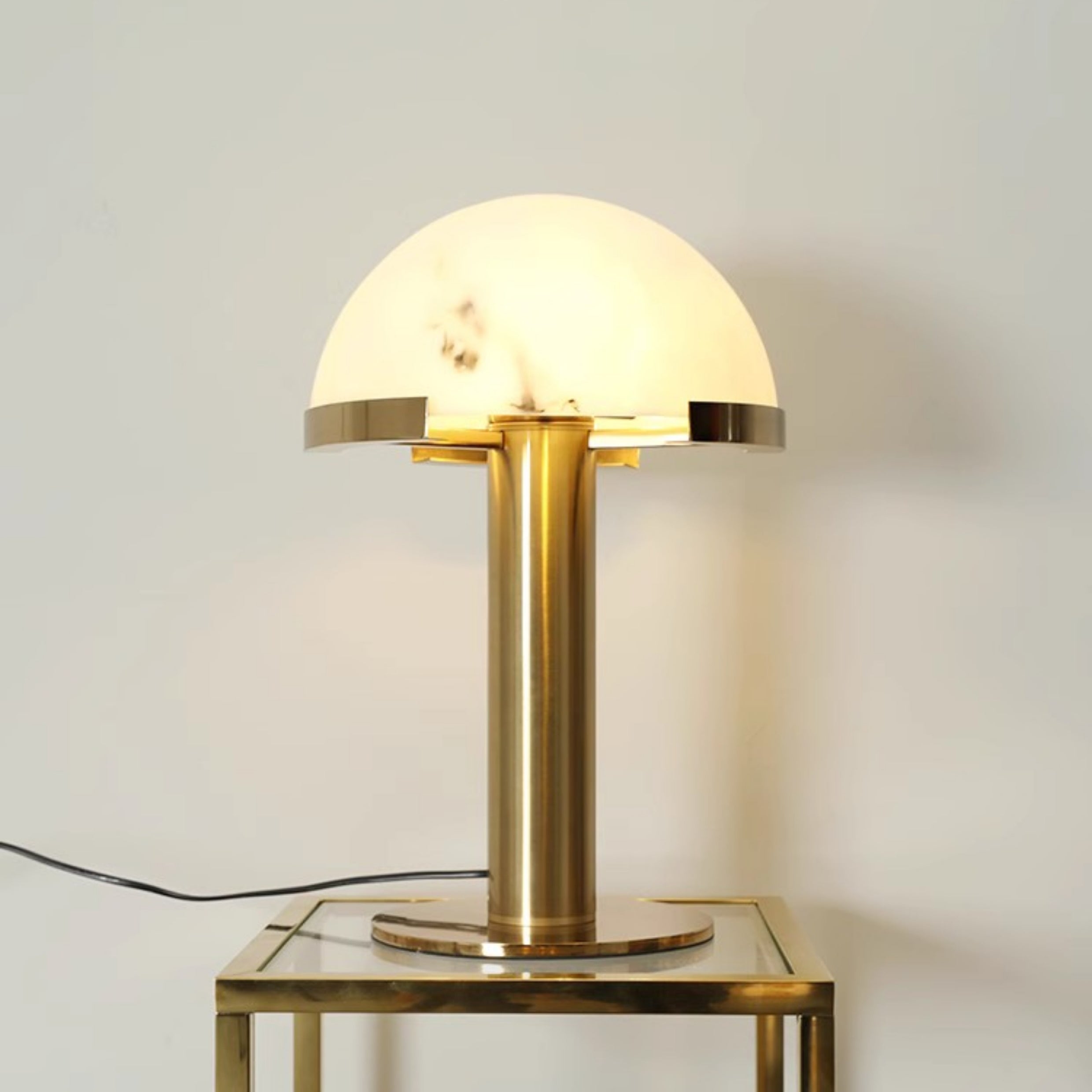 Elegance Minimalist Alabaster Table Lamp