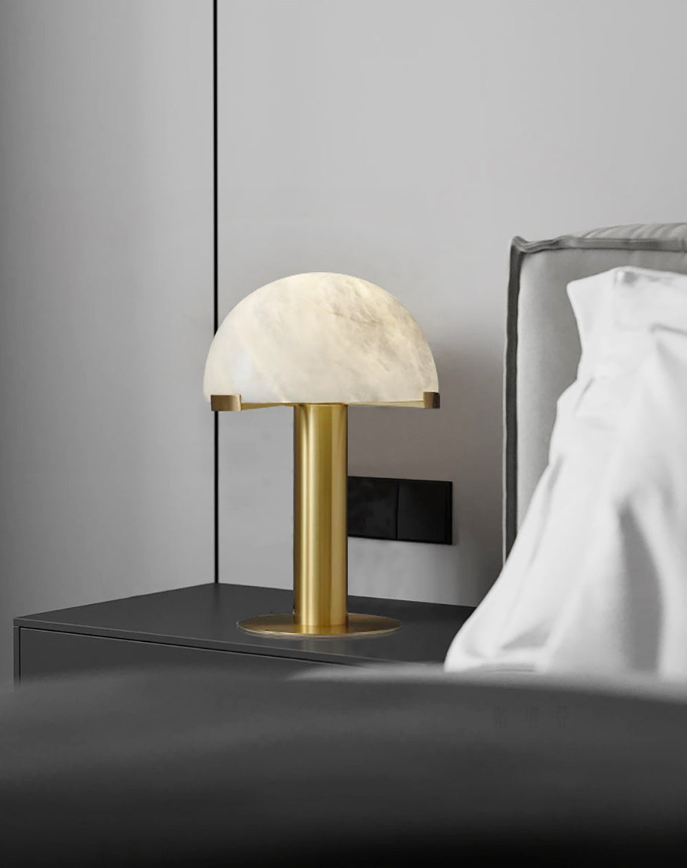 Elegance Minimalist Alabaster Table Lamp