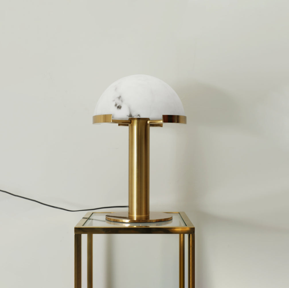 Elegance Minimalist Alabaster Table Lamp