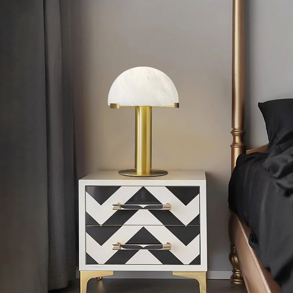 Elegance Minimalist Alabaster Table Lamp