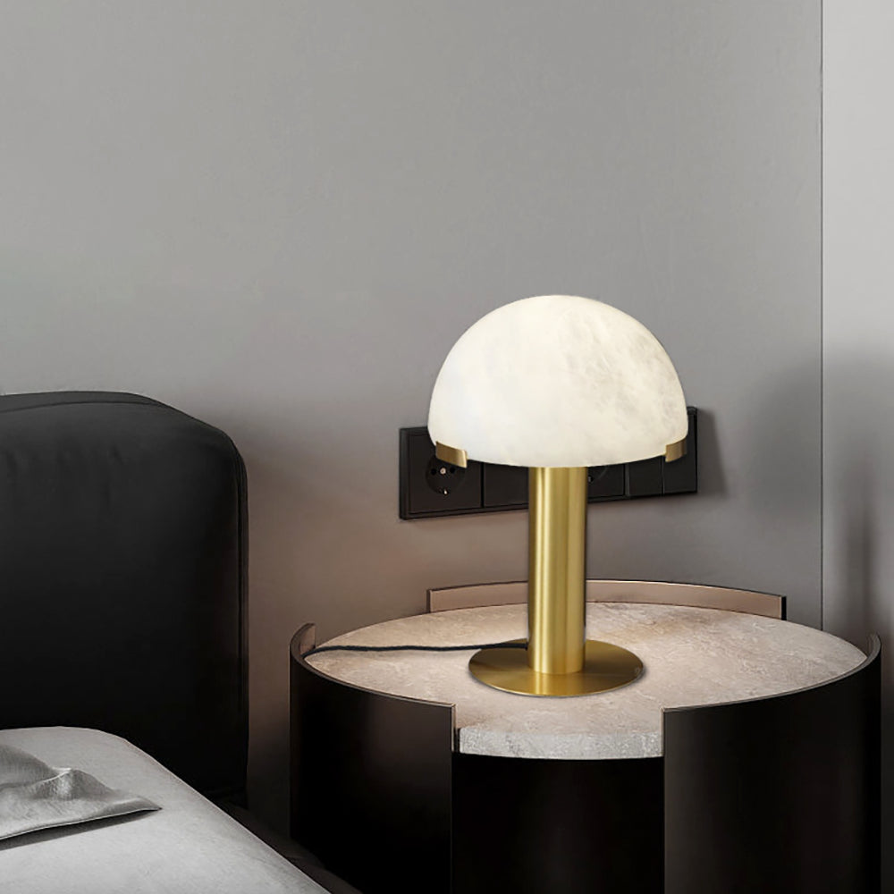 Elegance Minimalist Alabaster Table Lamp