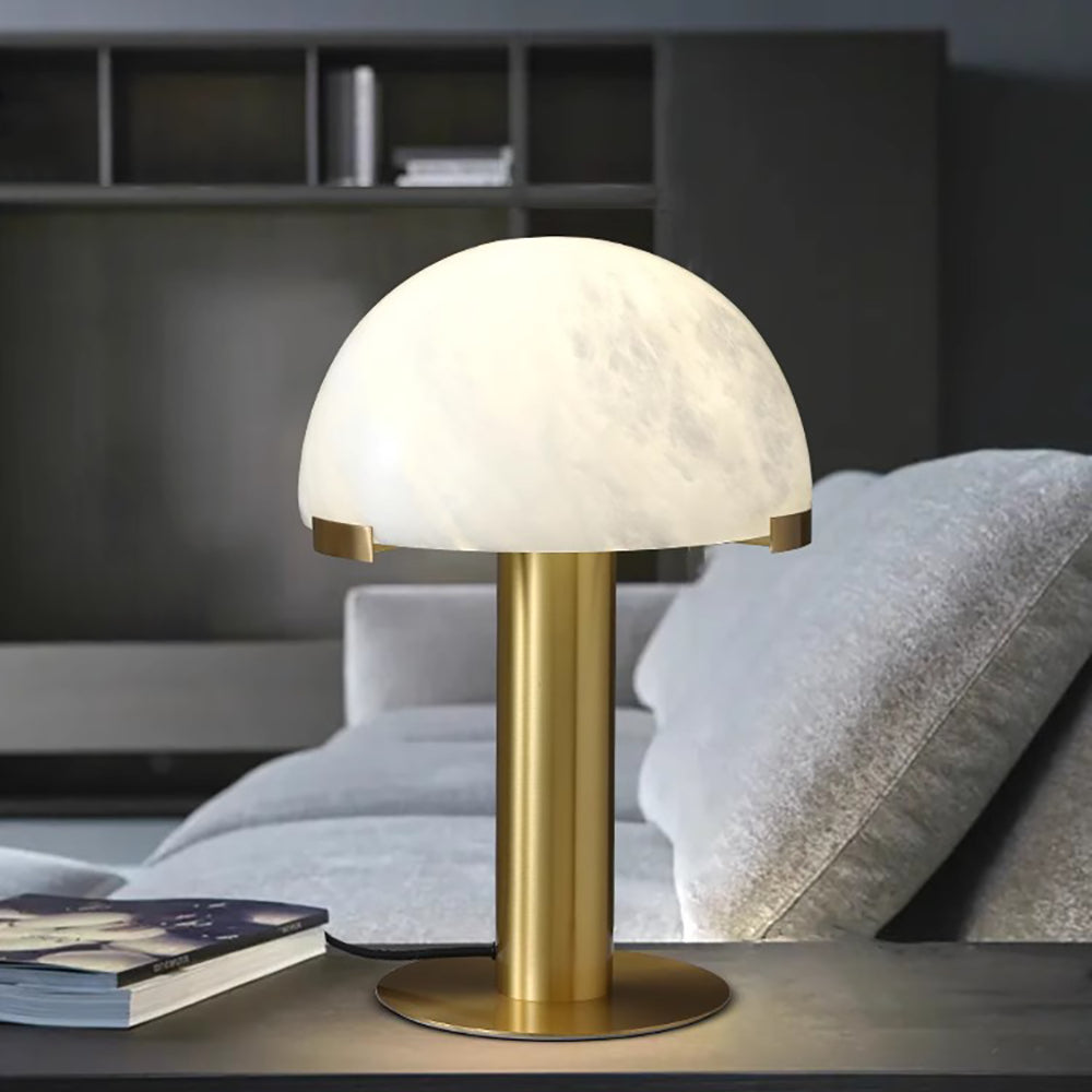 Elegance Minimalist Alabaster Table Lamp