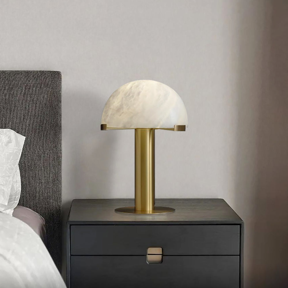 Elegance Minimalist Alabaster Table Lamp