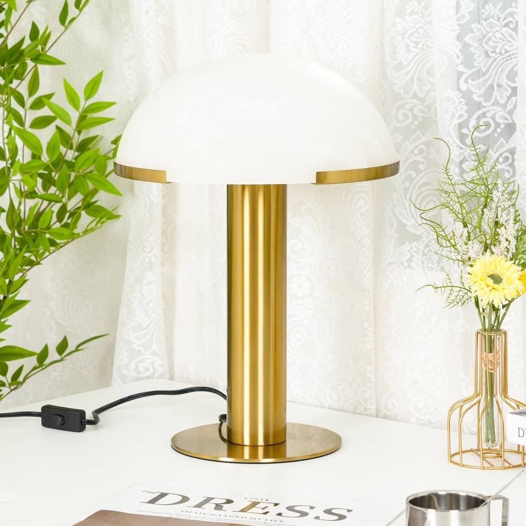 Elegance Minimalist Alabaster Table Lamp