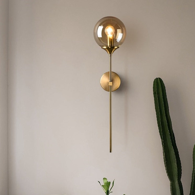 Aurali Glass Wall Light | Orntli