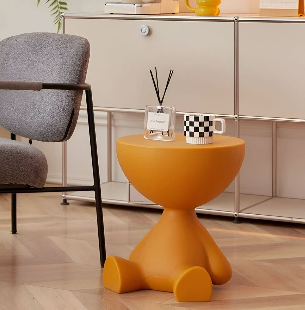 Table basse ronde NovaLuxe au design élégant pour des salons stylés